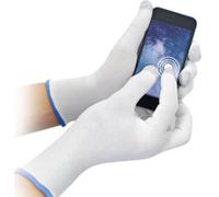 Gant à mailles fines Ultra Flex Touch, M, blanc