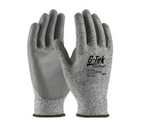 Gant anti-coupure 16-560E-10 tricot enduit polyuréthane taille 10 gris