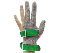 Gant Anti Coupure, S de boucher en maille (1 pièce) - Protection des mains - de travail résistant aux coups de couteau et aux coupures - Acier inoxydable(XS)