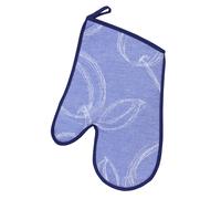 Gant de cuisine 20x30 cm matelassé 100% coton LINE Bleu