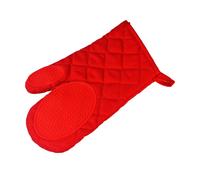Linge Décor 1790105 Gant Cuistot Polyester/Coton/Silicone Rouge 30 x 18 cm