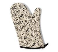 Gant de cuisine Disney The Nightmare Before Christmas noir et blanc