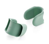 Gant de cuisine pour marmite 9 cm, set de 2 pc, vert, silicone, Lékué