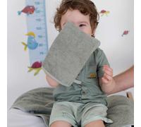 Gant de toilette en éponge Vert