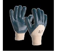 Gant de travail NI150 en coton enduit nitrile bleu T9 - DELTA PLUS - NI15009