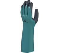 GANT DELTA PLUS NITRILE SUR SUPPORT POLYAMIDE - PAUME ENDUITE MOUSSE NITRILE 35 CM CHEMSAFE VV835 - VV835VE0 T10