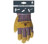 GANTS DELTA PLUS DOCKER CROUTE BOVIN TOILE TAILLE 10 - DPDC10310 T9