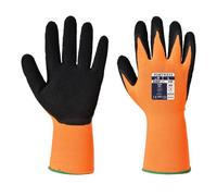 Portwest A340 HiVis Grip Handschuh - Latexschaum Orange/Black Gr. S