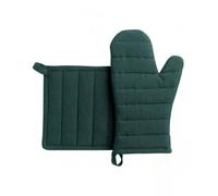Gant + Manique Coton recyclé JONA Winkler Vert Sapin