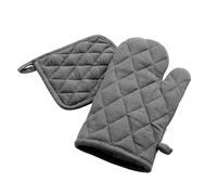 Gant & Manique de Cuisine Gourmet 30cm Anthracite