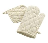 Gant & Manique de Cuisine Gourmet 30cm Naturel