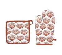 Gant & Manique de Cuisine Océania 32cm Terracotta