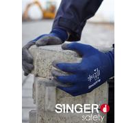 Gant nitrile mousse Sans picots - SINGER - PER200 T9