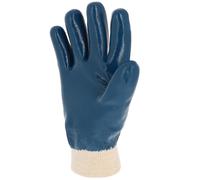 Gant nitrile tout enduit Enduction lourde Poignet tricot - SINGER - NBR327 T9