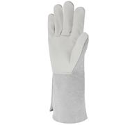 Gant paume fleur bovin Dos croûte Manchette croûte 15 cm T10 - SINGER - 51EFC15