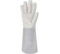 Gant paume fleur bovin Dos croûte Manchette croûte 20 cm T10 - SINGER - 51GS20
