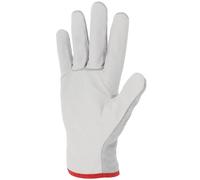 Gant paume fleur de bovin Dos croûte Coloris naturel - SINGER - 50FC T10