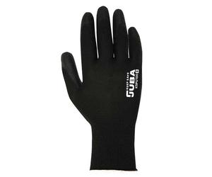 Gant polyester noir avec enduction PU sur paume T9 Juba