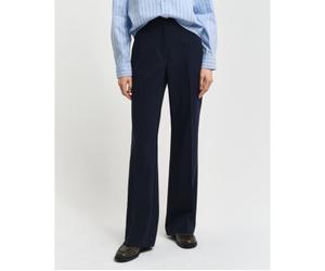 Gant pour femme. 4150334 Pantalon slim évasé marine (38), Casuel, Polyester