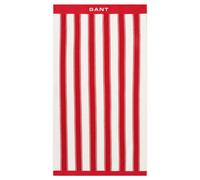 GANT Serviette de plage rouge / blanc, Taille 100x180cm