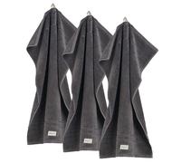GANT Serviette gris foncé, Taille 30_x_50_cm