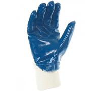 Gant tout enduit support molleton 100% coton SINGER - Manutention lourde milieu humide - Taille 10 - NBR32703