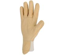 Gant tout fleur de bovin beige Protège-artère en cuir - SINGER - 50EFBBC T9