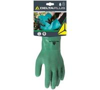 GANTS DELTA PLUS LATEX SUR SUPPORT COTON INTERLOCK - LONGUEUR : 30 CM - DPLAT5000 T7,5