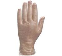 Gants jetables vinyle poudrés T9/10 boite de 100 Delta Plus