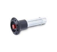 Ganter Norme Éléments | Boulon connecteur avec sécurité Axial (Cliquet) | Boulons - Acier - Acier galvanisé diamètre : 20 mm bleu passivé, noir, GN 114.2-20-60
