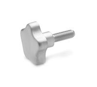 Ganter Norme Éléments GN 5334-40-M8-20 - Étoile en acier inoxydable poignée Vis, 1 pièce,