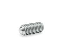 Ganter Norme Éléments GN 615.3-KN - federnde Impression morceaux M16 avec six pans creux, argent