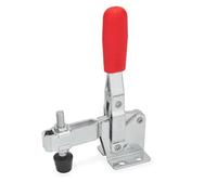 Ganter Norme Éléments GN 810-430 Balance de c - vertikalspanner avec pied, 1 pièce, galvanisé, bleu passivé, véritable