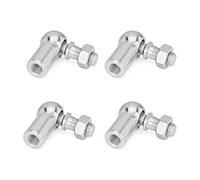 Ganter Normelemente 71802-10-M6-CS 4pcs Joint coudé DIN 71802 Argent Raccord fileté d2: M6