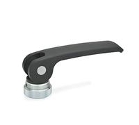 Ganter Normelemente Compresseur excentrique GN 927-101-M8-A-B avec filetage interne, forme A: avec écrou de réglage, Grifflänge l1: 101mm Gewinde d2: M8