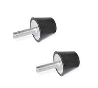 Ganter Normelemente GN 253-32-M8-10-55 Butée avec vis Noir Filetage d2 : M8 x 10