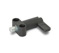 Ganter Normelemente | GN 612.9-10-18-20-SW | Verrou rotatif | Boulon de 10 x 18 mm
