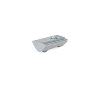 Ganter Normelemente | Lot de 10 rainures avec sécurité anti-torsion | pour profilés en aluminium | GN 50I-8M8-V-SZ | Largeur de rainure 8 mm | Filetage M8