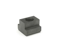 Ganter Normelemente Lot de 5 écrous pour rainures en T - DIN 508-14-M10-10 - Classe de résistance 10 - Brunis