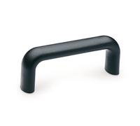 Ganter Normelemente Poignée en plastique - GN 725-150-M8 - Filetage M8 - Longueur : 150 mm - Thermoplastique (polypropylène PP) - Noir
