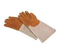 Gants Anti Chaleur en Cuir Rembourré Jusqu'à 250°C 420 mm Mafter 1 G