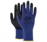 Gants anti-coupures G-tek - tricotés - nylon bleu - 33-E118 - T10 PIP