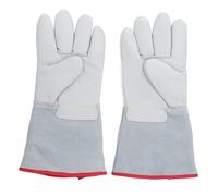 Gants Antigel -500 ℉ / -260 ℃ ou Plus, Gants de Congélation de 31 Cm avec Doublure Chaude, Gants Cryogéniques, Gants d'hiver Imperméables pour la Manipulation de L'azote Liquide