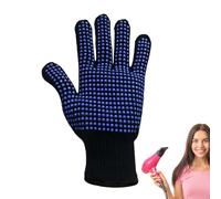 Gants chauffants en tissu de silicone - Conception de gants de protection thermique, système de barrière thermique à double couche, texture antidérapante, structure de protection résistante au feu | F