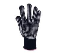 Gants chauffants en tissu de silicone - Conception de gants de protection thermique, système de barrière thermique à double couche, texture antidérapante, structure de protection résistante au feu | F