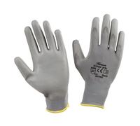 Gants d’atelier tricot fin Kerbl Gnitter (x1) Gris Taille 8