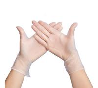 Gants De Barbecue Jetables En PVC Gants Imperméables Antibactériens Et Anti-virus 100 Pcs, L
