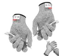 Gants De Coupe De Cuisine - Gants De Protection Des Mains Pour Le Jardinage Et La Cuisine, Gants De Travail Résistants Aux Coupures À 5 Niveaux, Gants De Coupe De Cuisine Pour Le Travail Du Bois, La S