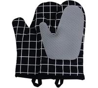 Gants de four en coton et silicone résistants à la chaleur