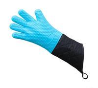 Gants de four en silicone extra longs résistants à la chaleur jusqu'à 500 °C, imperméables et antidérapants, longue protection sous les bras pour grillades, cuisson, gants de cuisine pour homme et